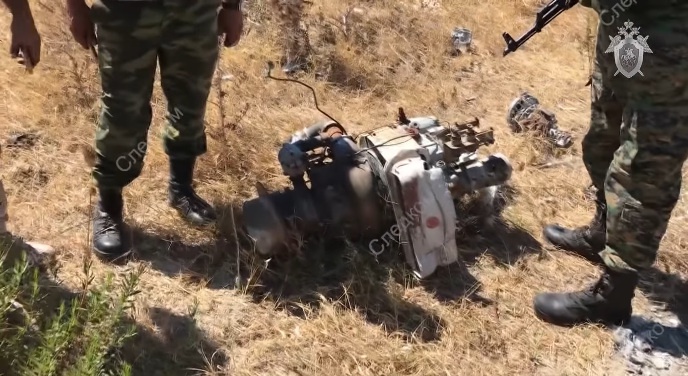 СКР опубликовал видео с места крушения Су-24М в Сирии